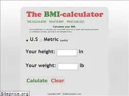 Sites similar to thebmicalculator.com