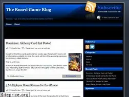 Sites similar to theboardgameblog.com