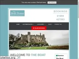 Sites similar to theboathouselaugharne.co.uk