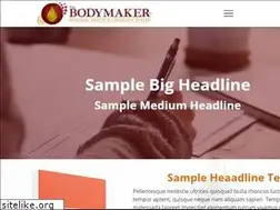 Sites similar to thebodymaker.com