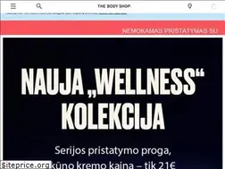 Sites similar to thebodyshop.lt