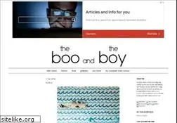 Sites similar to thebooandtheboy.com