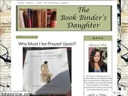 Sites similar to thebookbindersdaughter.com