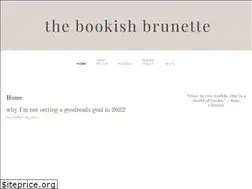 Sites similar to thebookishbrunette.com