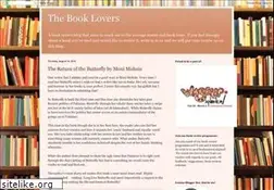 Sites similar to thebookloversreview.blogspot.com