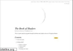 Sites similar to thebookofshaders.com