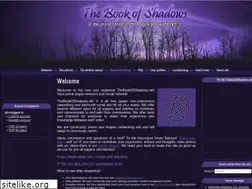 Sites similar to thebookofshadows.net