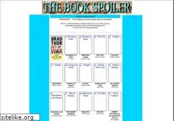 Sites similar to thebookspoiler.com
