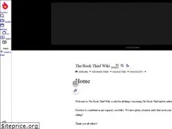 Sites similar to thebookthief.wikia.com