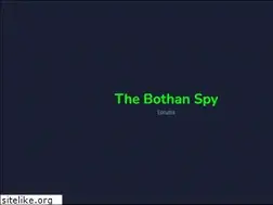 Sites similar to thebothanspy.com