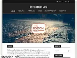 Sites similar to thebottomline.org.uk