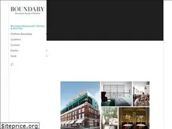 Sites similar to theboundary.co.uk
