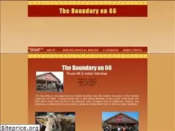 Sites similar to theboundaryon66.com