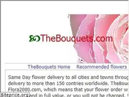 Sites similar to thebouquets.com