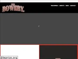 Sites similar to thebowery.com