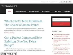 Sites similar to thebowguide.com