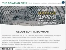 Sites similar to thebowmanlawfirm.com