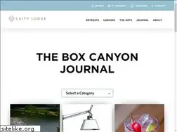 Sites similar to theboxcanyon.org