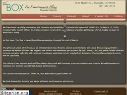 Sites similar to theboxriverside.com