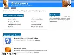 Sites similar to thebrainteasers.com