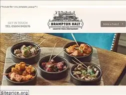 Sites similar to thebramptonhalt.co.uk