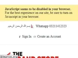 Sites similar to thebrandstore.pk