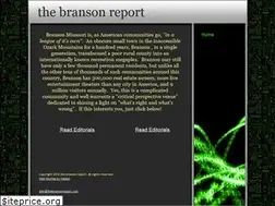 Sites similar to thebransonreport.com