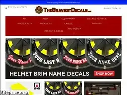 Sites similar to thebravestdecals.com