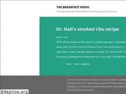 Sites similar to thebreakfastmenu.blogspot.com