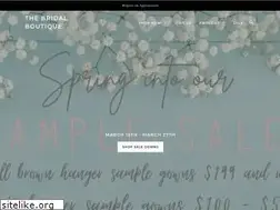 Sites similar to thebridalboutique.com