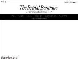 Sites similar to thebridalboutiquesi.com