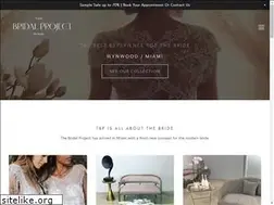 Sites similar to thebridalproject.com