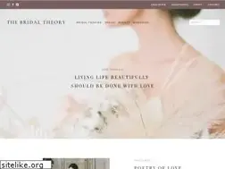 Sites similar to thebridaltheory.com