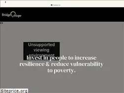 Sites similar to thebridgesofhope.com