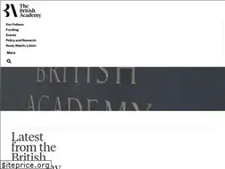 Sites similar to thebritishacademy.ac.uk