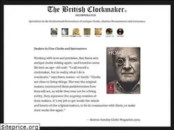 Sites similar to thebritishclockmaker.com