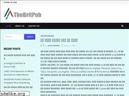 Sites similar to thebritpub.com