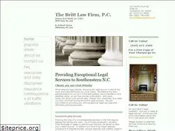 Sites similar to thebrittlawfirm.net