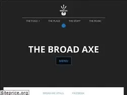 Sites similar to thebroadaxe.com