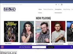 Sites similar to thebroadtheater.com