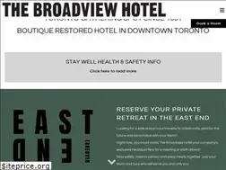 Sites similar to thebroadviewhotel.ca