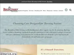 Sites similar to thebroadwayelderliving.org