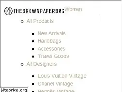 Sites similar to thebrownpaperbag.net