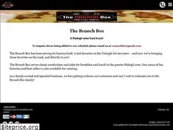 Sites similar to thebrunchbox.net