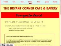 Sites similar to thebryantcornercafe.com