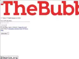 Sites similar to thebubble.com