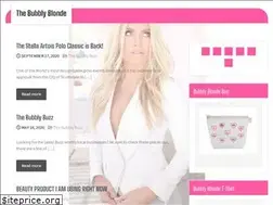 Sites similar to thebubblyblonde.life