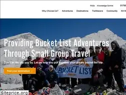 Sites similar to thebucketlistcompany.co.uk