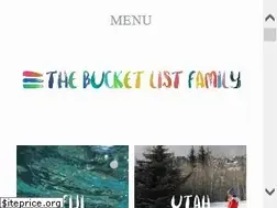 Sites similar to thebucketlistfamily.com