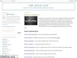 Sites similar to thebucklist.blogspot.com